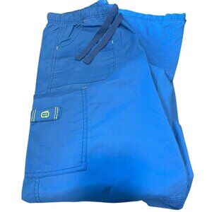 WonderWink Women’s Royal Blue Scrub Pants Size Small